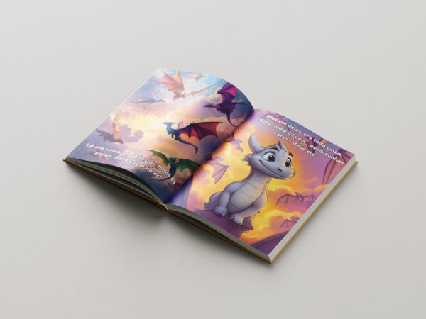 Livro Reino dos Dragões Coloridos - Imagem 2